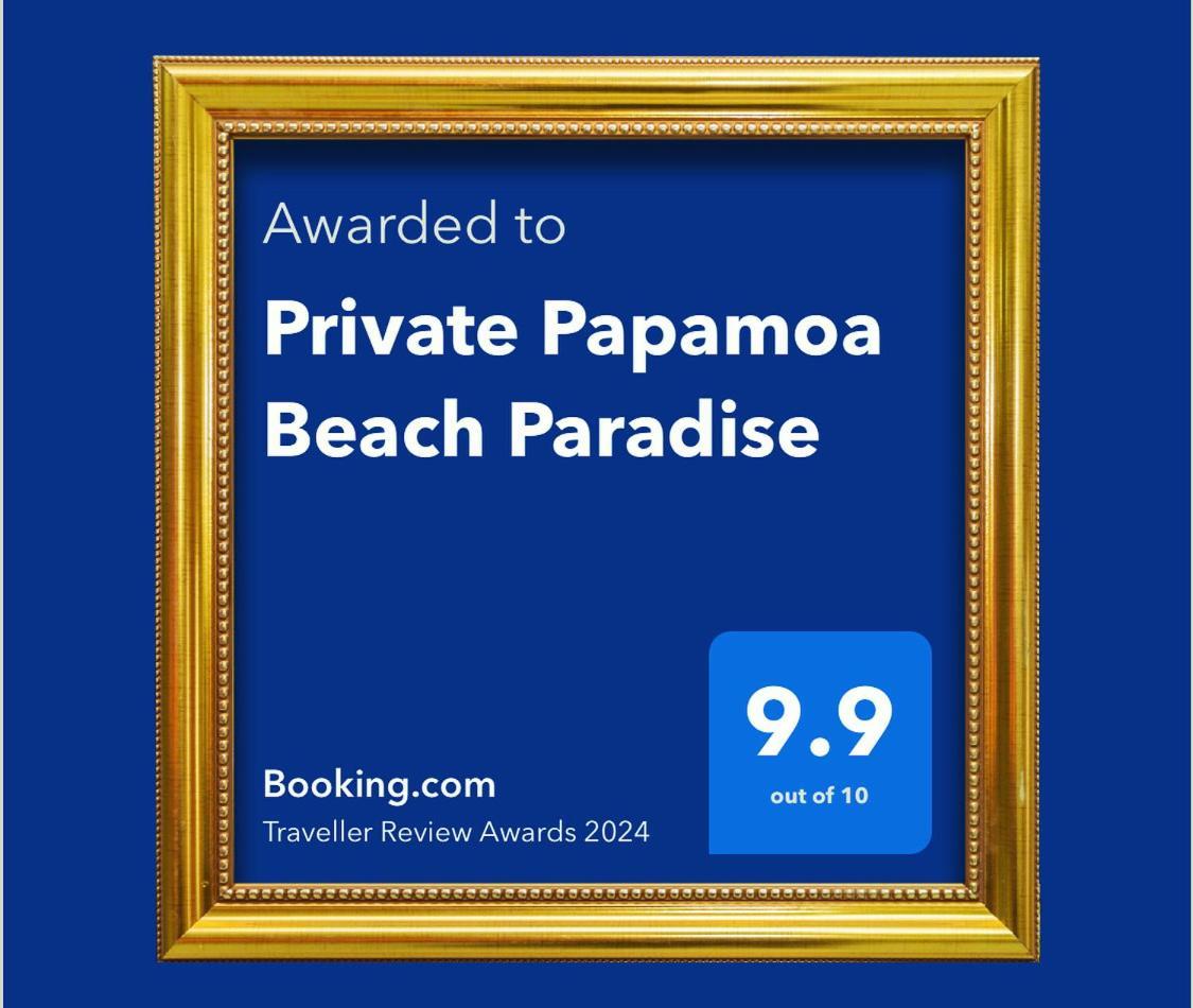 Private Papamoa Beach Paradise Esterno foto