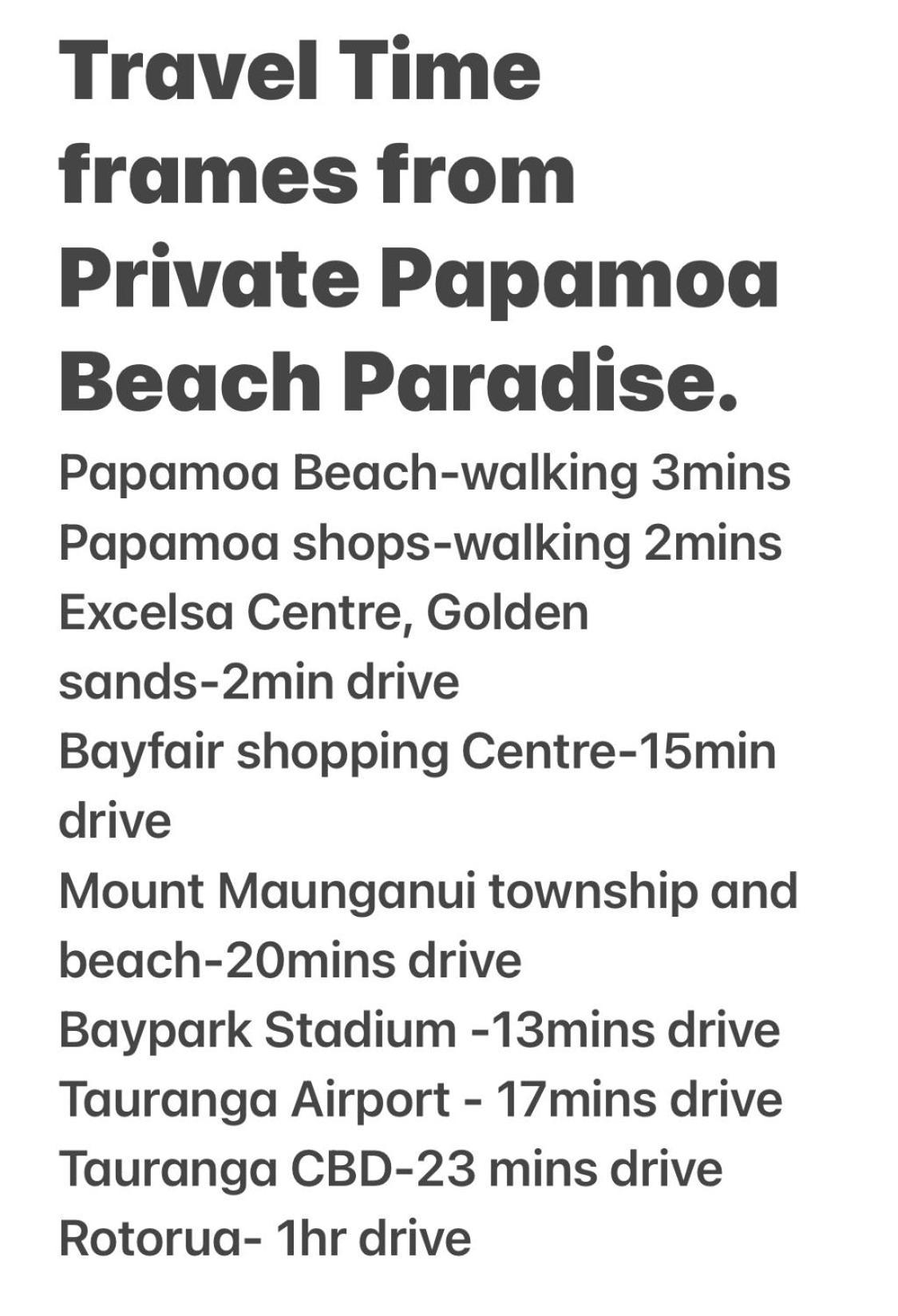 Private Papamoa Beach Paradise Esterno foto